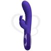 Vibrador con estimulador de clitoris, con 30 funciones y carga USB